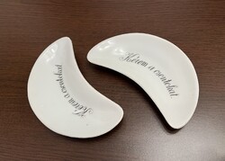 Antik csontos tányér - Kérem a csontokat