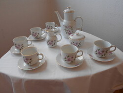 MZ Virágos teás, kávés készlet