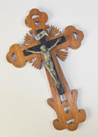 Vintage/régi katolikus kereszt / feszület