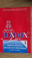 Angol nyelvű távoktató program kezdők számára (London Stúdió) 1-6. füzet