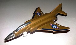Retro GALOOB MICRO MACHINES US Air Force F-4C Phantom Toy Aircraft repülőgép a képek szerint