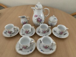 Hollóházi  Hajnalka teás- vagy kávéskészlet