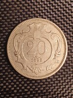 Ausztria 1892. 20 heller