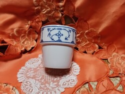 Immortelle mintás német porcelán fül nélküli csésze,  pohár