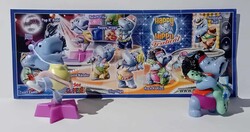 Kinder Surprise kindertojás Happy Hippo VÍZILÓ figura (2009)  2 db együtt