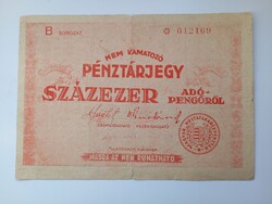 Pénztárjegy 1946