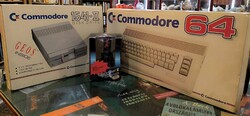 Commodore 64 + Commodore 1541-II + QuickShot II Deluxe Joystick Controller
