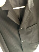 Fekete férfi öltöny 48-as méret