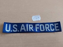 U.S.AIR FORCE USA REPÜLŐS FELVARRÓ KÖZNAPI 1569.
