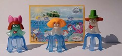 Kinder Surprise kindertojás POLIP figura 3 db együtt