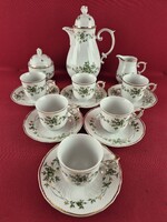 Ravenhouse erika pattern coffee set