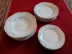 Zsolnay 18 részes tányérkészlet