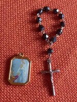 1db  kis Ima lánc kereszt és 1db medál italy Olasz Vallás