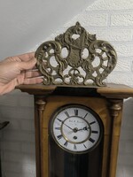 Gyönyörű bronz vagy sàrgaréz díszes öntvény óra dísz bútor dekoráció Fali Óra asztali óra torony