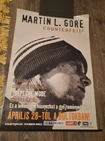 Nagy méretű depeche mode Martin plakát DVD album megjelenés