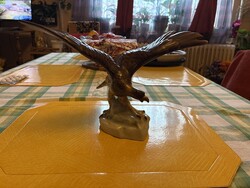 Herendi turul, sas madár, kézzel festett