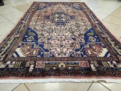 Álomszép iráni madár motívumos malayar kézi 155x250 gyapjú perzsa szőnyeg FZ119