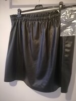 Szebbnél szebbek molett nálam elegáns nagyméretű bőr Szoknya műbőr Bonprix 48 50 94-120derek 54 hoss