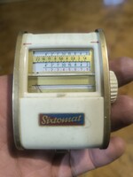 Sixtomat fénymérő , fényképezőgép tartozék Expozíciós fénymérő szinkereső Német műszer