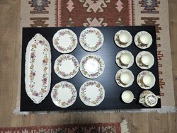 Zsolnay mokkás és szendvicsező készlet