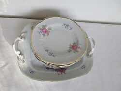 HOLLÓHÁZI,  HAJNALKA MINTÁS SÜTEMÉNYES KÉSZLET. ALKUKÉPES!