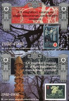 Emlékívek, magánkiadások. Vöröskereszt I. II. emlékív-pár.