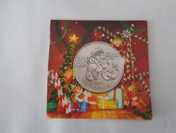 99,99 tisztaságú ezüst emlékérme Canada 20 dollars