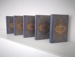Garay János Összes Munkái I-V 1886-os kiadás komplett