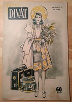 Antik a 2. világháború alatt kiadott divatlap - Párisi divat - 1943