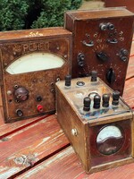 Három darab ritka muzeális , műszer.