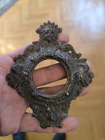 Díszes Neoreneszànsz Ónémet inga lencse rézből kép keret fotó tartó dekoráció célra is