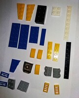 Eredeti LEGO® repülőgép / űrhajó kockák elemek EGYBE 25 darab a képek szerint