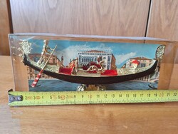 Velencei gondolás dísztárgy