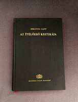 Az Ítélőerő Kritikája- Immanuel Kant, 1979