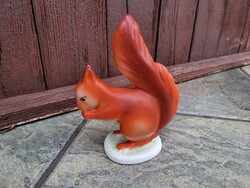 Hollóházi porcelán_mókus