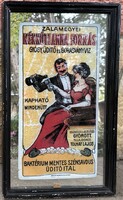 Kékkúti Anna spring glass advertisement