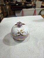 Herendi Bakos Éva porcelán bonbonier