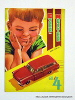 1968 április  /  EZERMESTER  /  Régi ÚJSÁGOK KÉPREGÉNYEK MAGAZINOK Ssz.:  11703