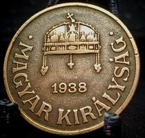 Magyarország 1 fillér, 1938 D06C3