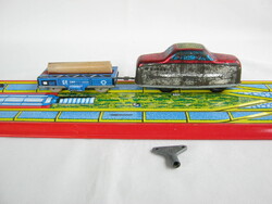 Lemezárugyári játék lemezjáték tolató mozdony