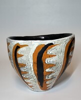 Hollóházi ceramic pot