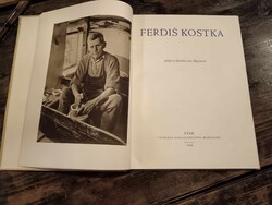 Szlovák nyelvű művészettel kapcsolatos könyv, kerámia alkotásokkal, zsolnai bejegyzéssel, színes