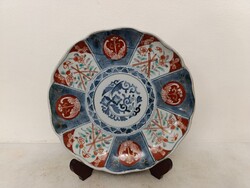 Antik imari kézzel festett Japán kínai porcelán tányér Ázsia 374 5756