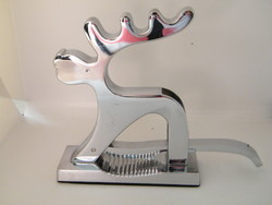 Diótörő króm fém szarvas