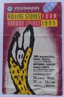 Rolling Stones 1995 Népstadion koncertjegy