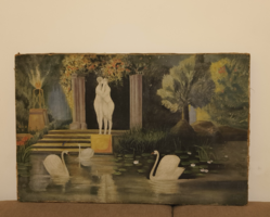 Olaj festmény ismeretlen szerző/ kora 1945 előtt