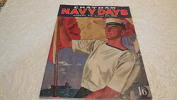 CHATHAM NAVY DAYS -  Chathami  Haditengerészeti Napok  ( Egyesült Királyság )  eredeti kiadvány