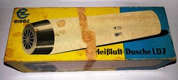 1972.NDK DDR GDR-AKA Eigez Heißluft-Dusche LD7 hajszárító, a gyári dobozában működik a képek szerint