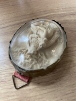 Antik medál, függő dísz Pieta jelenet