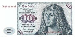 10 márka 1980 NSZK Németország 3. Gyönyörű
